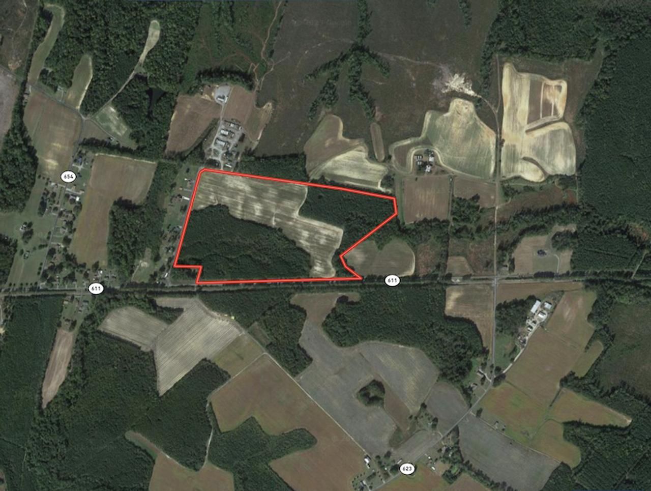 53 acres in Greensville County, Virginia