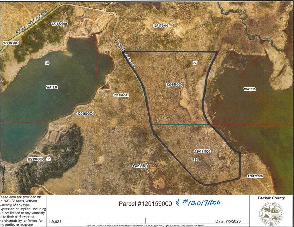 66 acres in Becker County, Minnesota