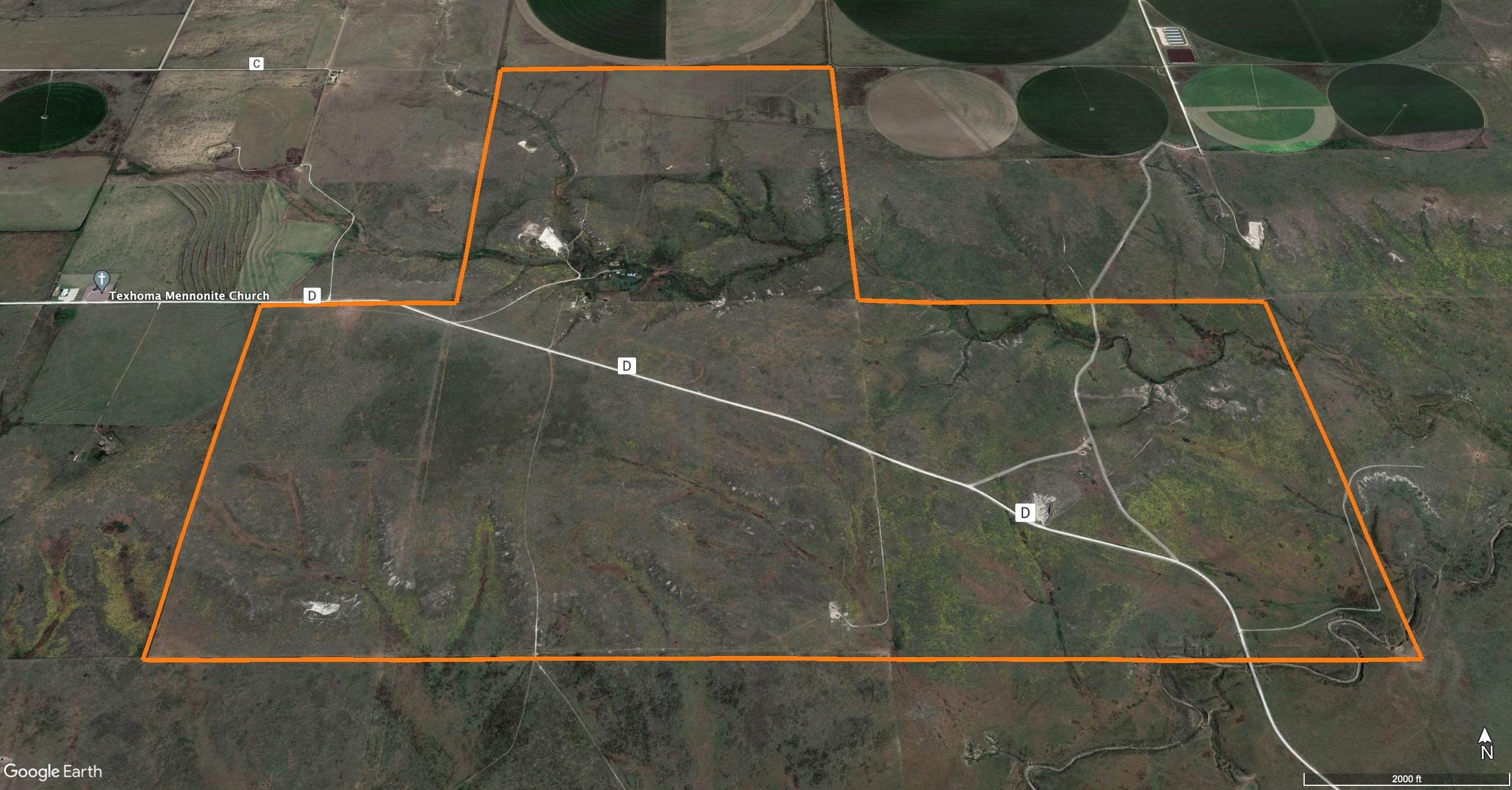 2,245 acres in Sherman County, Texas