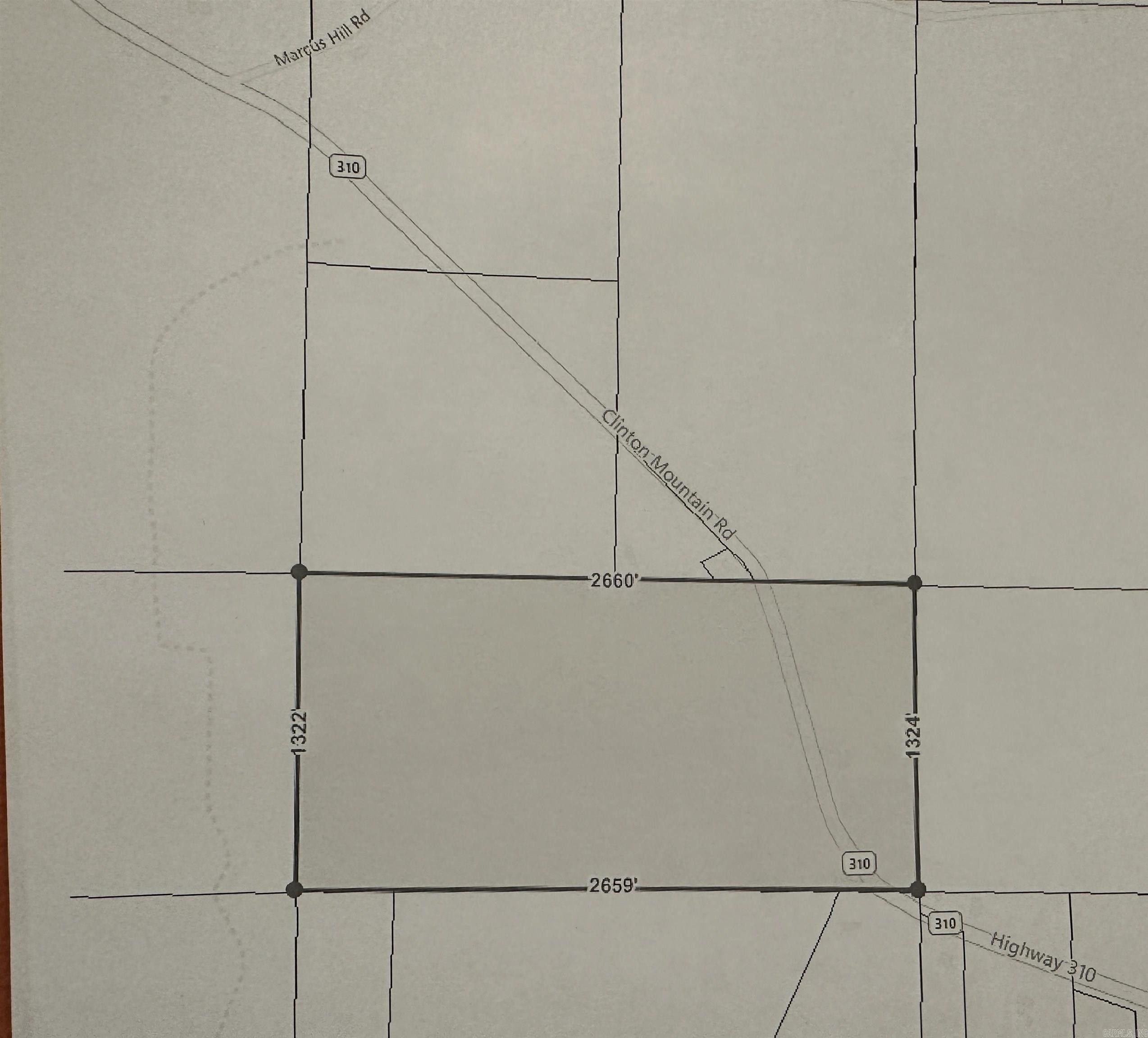 80 acres in Faulkner County, Arkansas