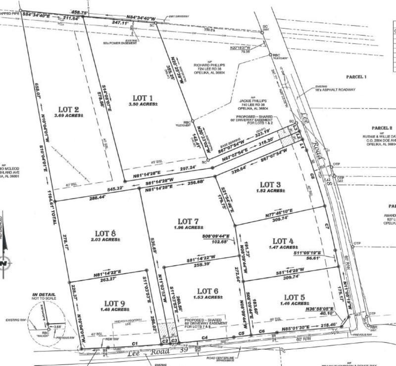 3.69 acres in Lee County, Alabama