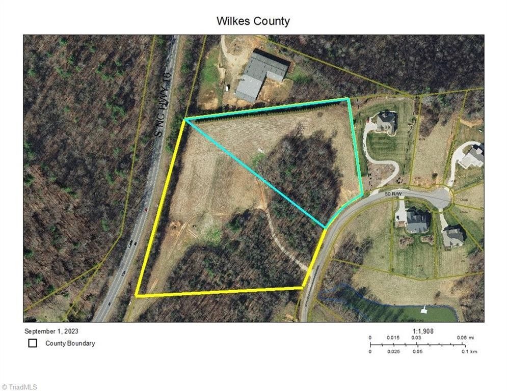 8.73 acres in Wilkes County, North Carolina