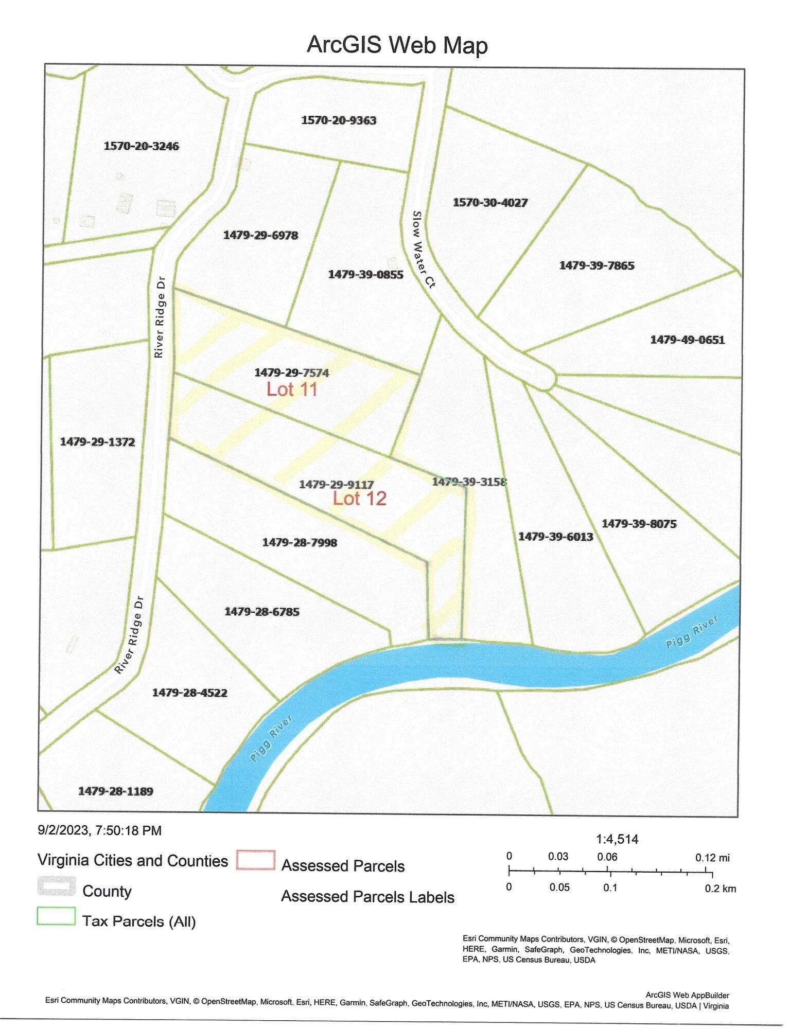 11.51 acres in Pittsylvania County, Virginia
