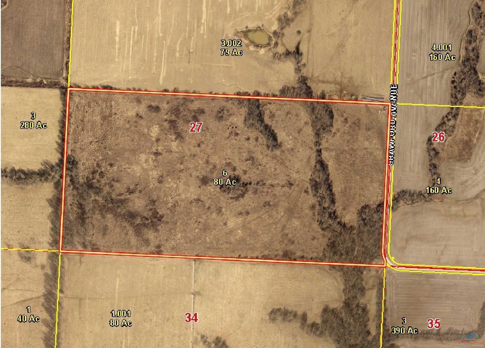 80 acres in Benton County, Missouri