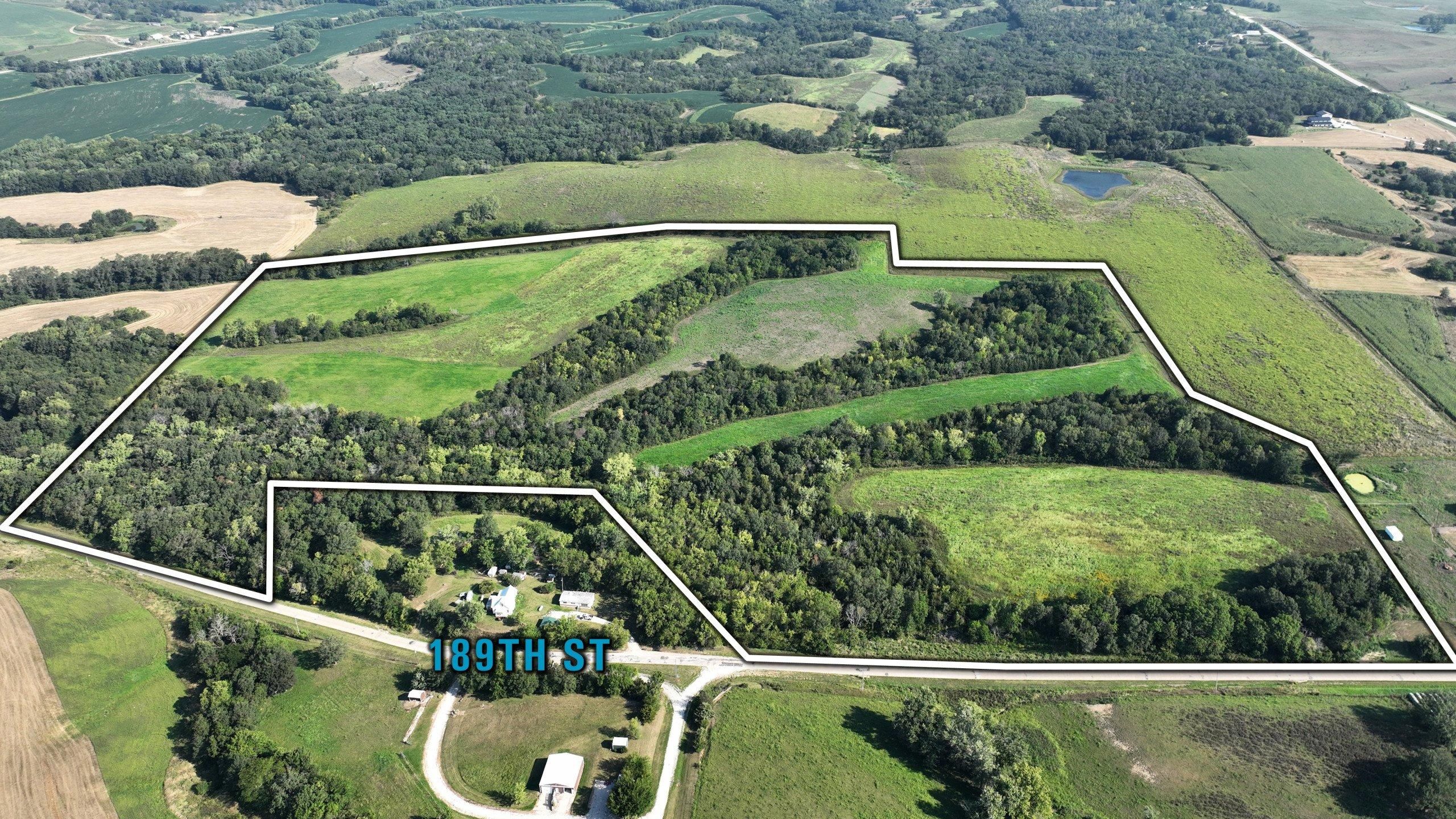 70 acres in Monroe County, Iowa