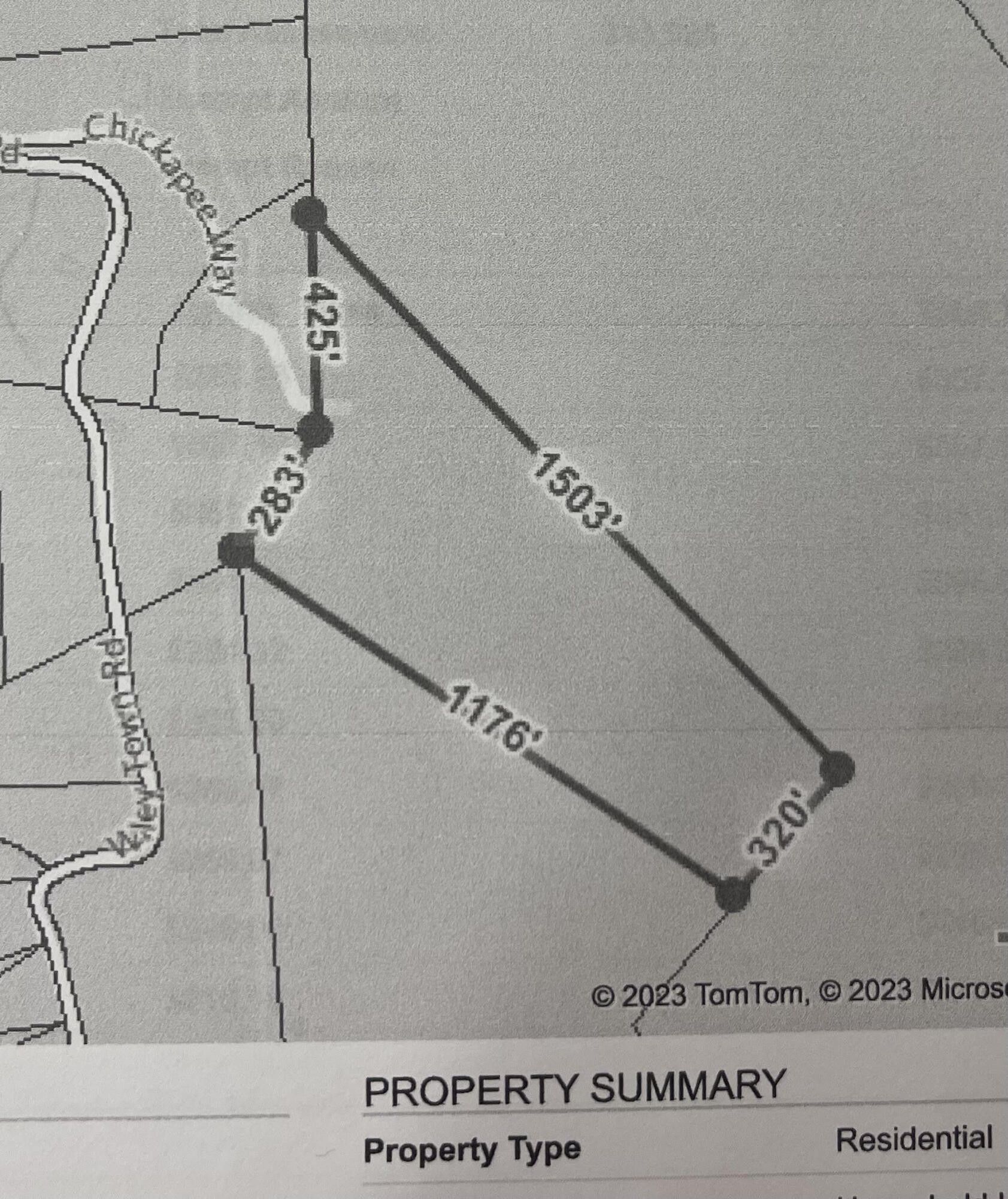 13.5 acres in Cocke County, Tennessee