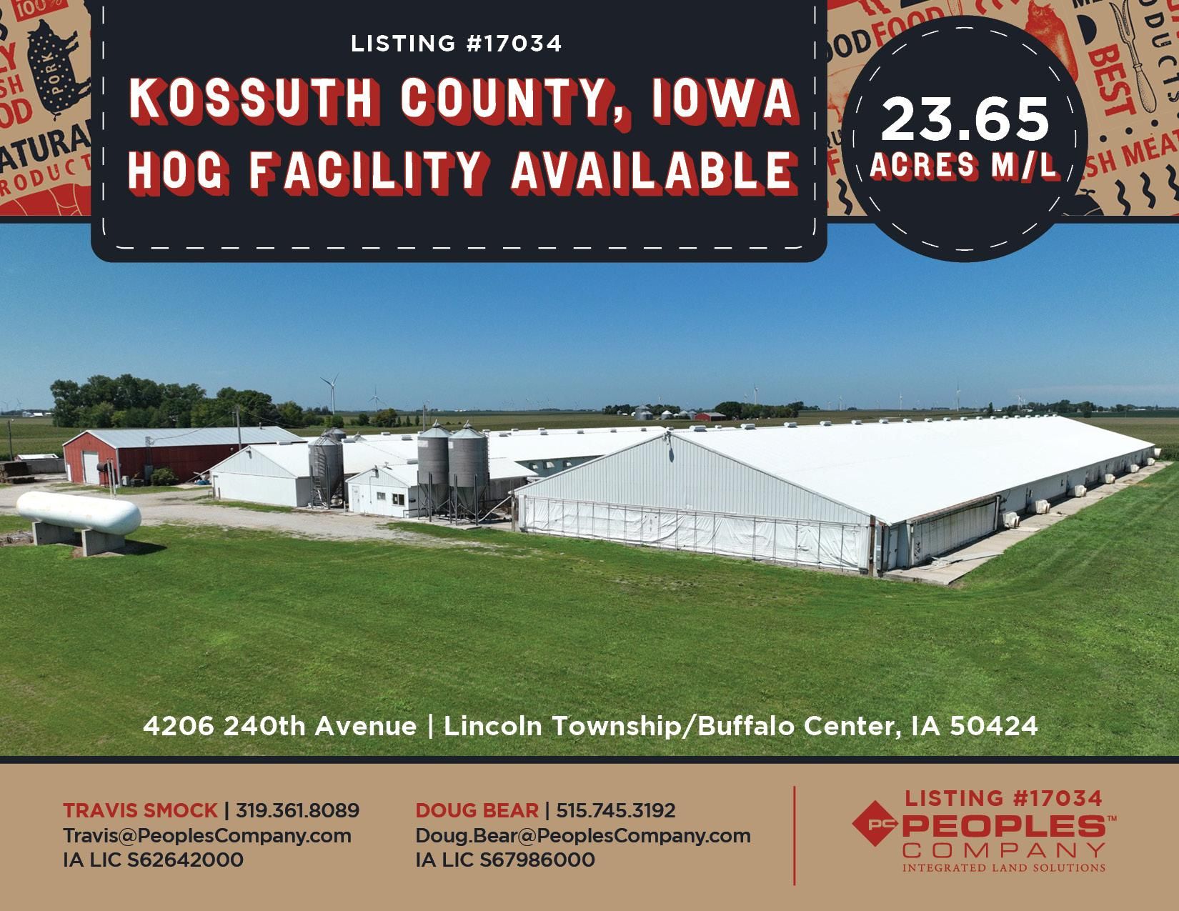 23.65 acres in Kossuth County, Iowa