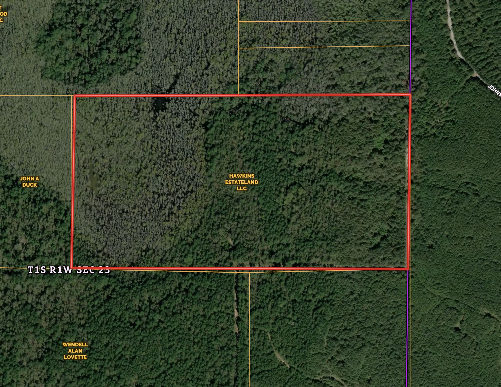80 acres in Evangeline Parish, Louisiana