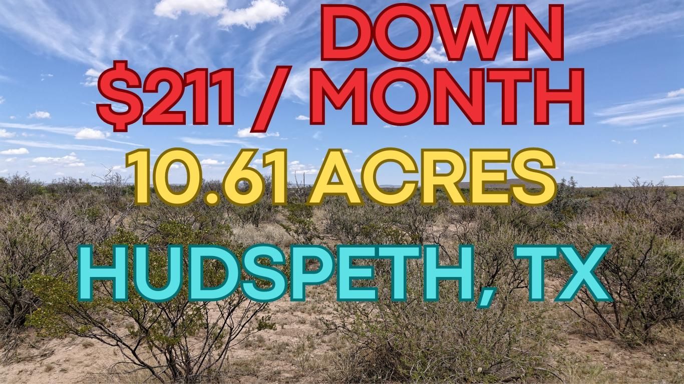 10.61 acres in Hudspeth County, Texas