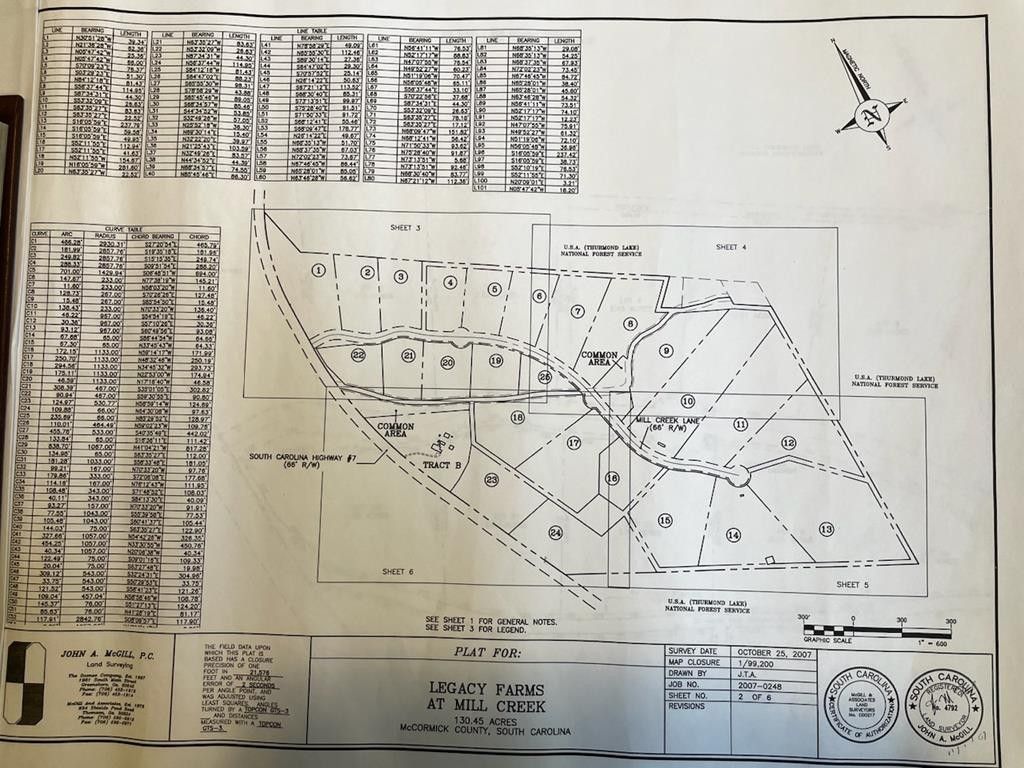 109 acres in McCormick County, South Carolina