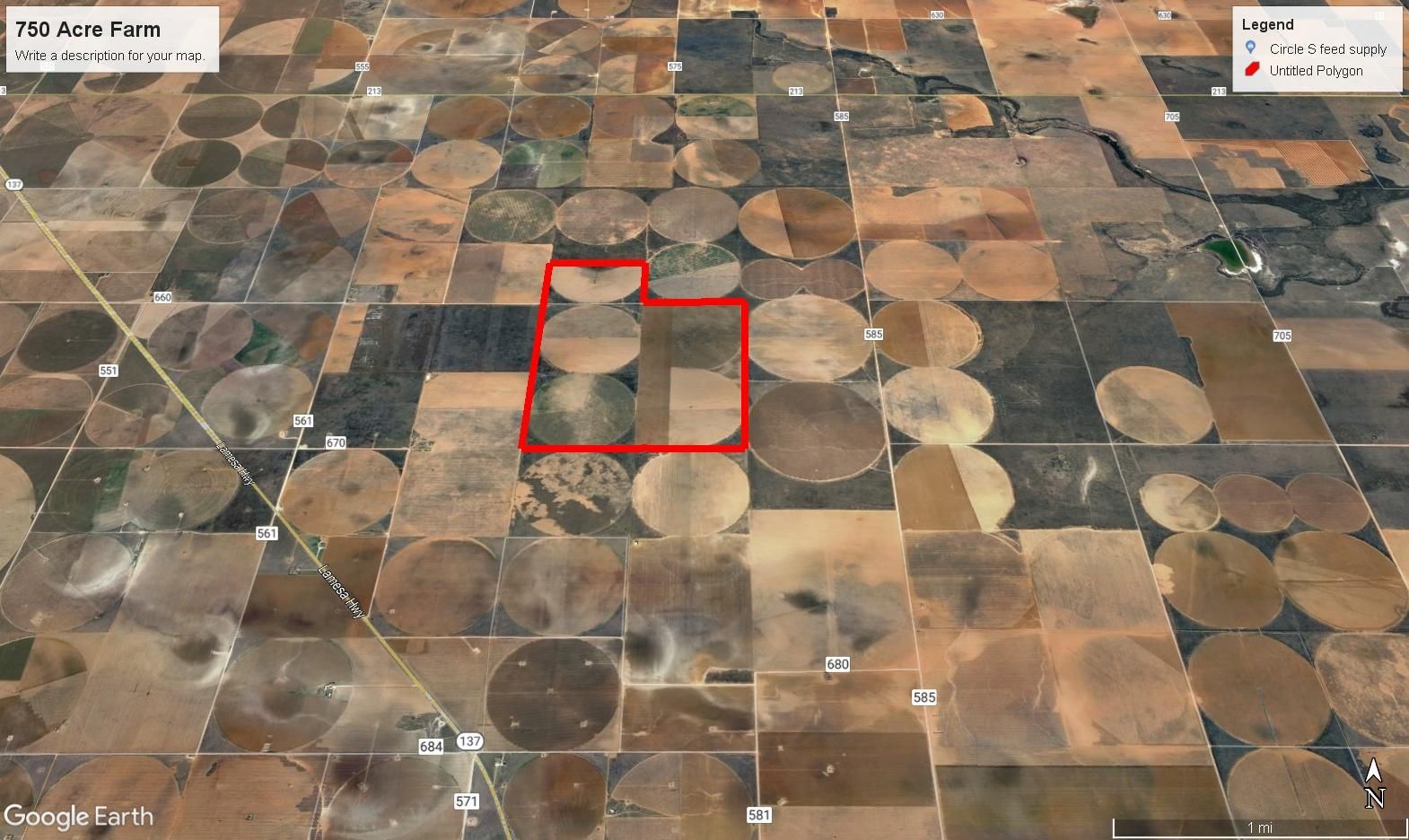 750 acres in Terry County, Texas