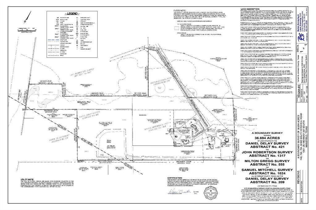 36.69 acres in Tarrant County, Texas