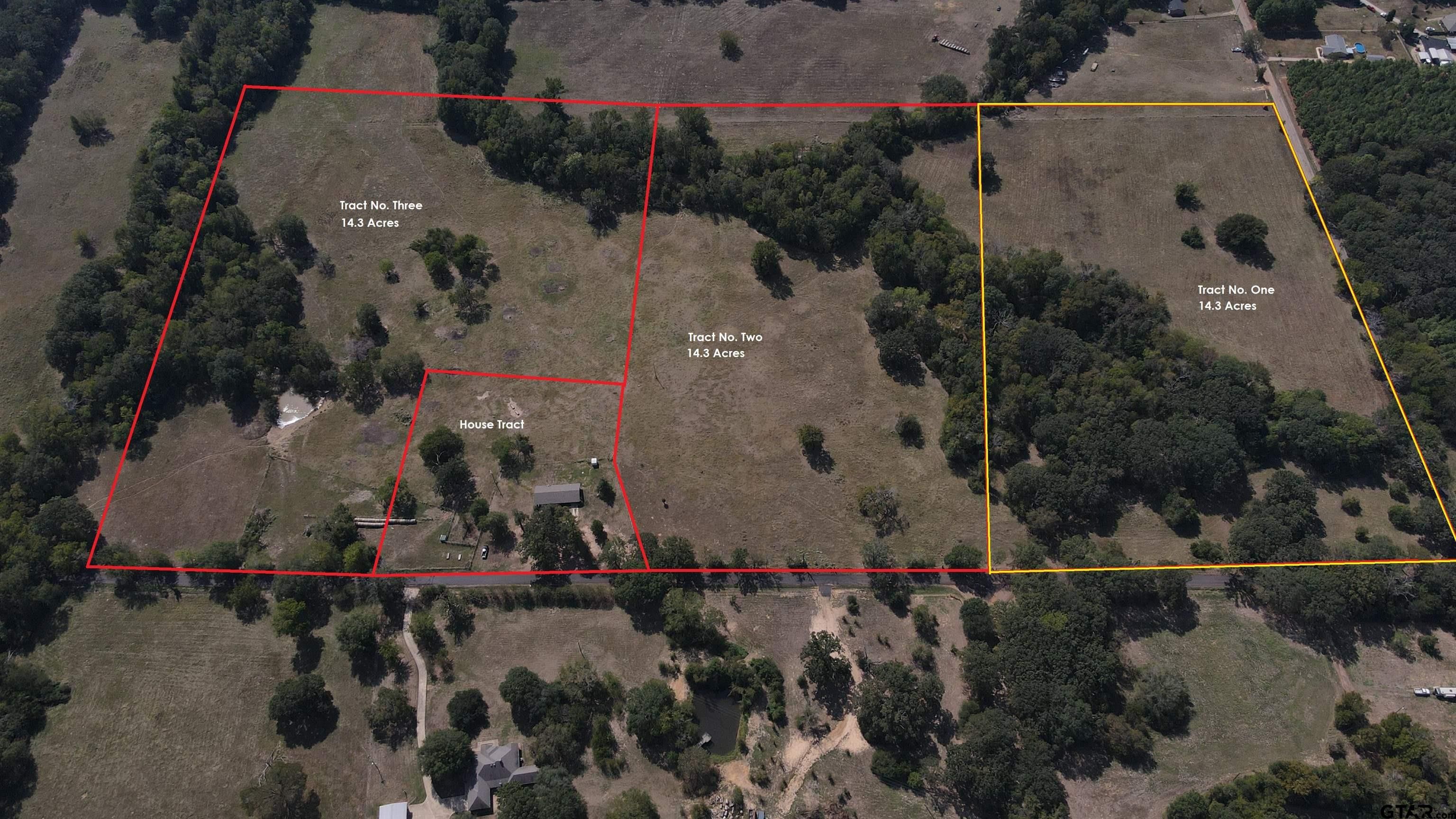 14.3 acres in Titus County, Texas