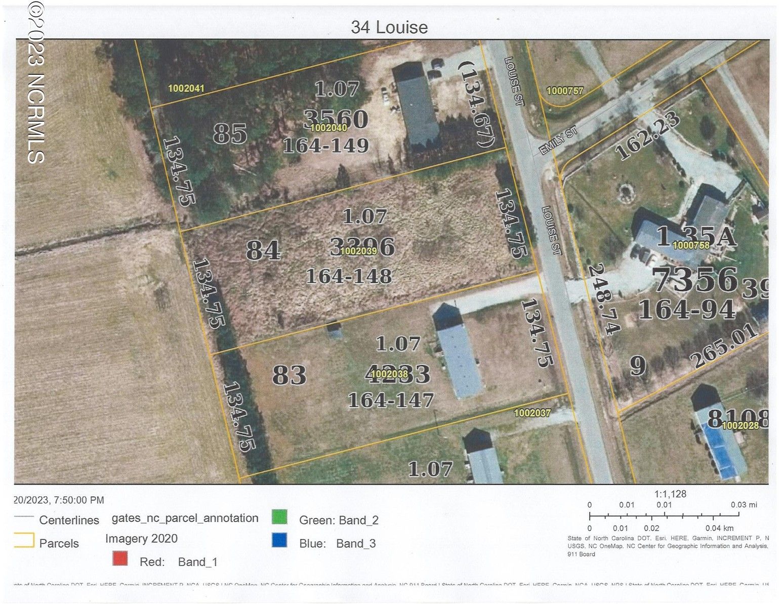 1.07 acres in Gates County, North Carolina
