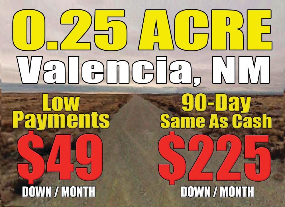 0.25 acres in Valencia County, New Mexico