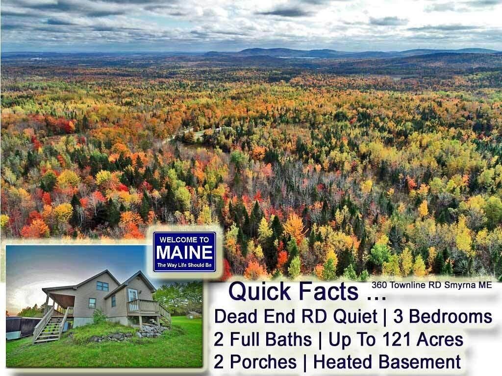 14 acres in Aroostook County, Maine