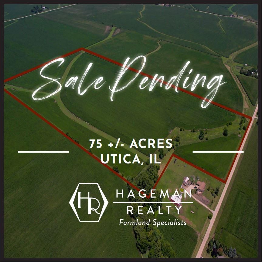 75 acres in Utica, IL, 61373