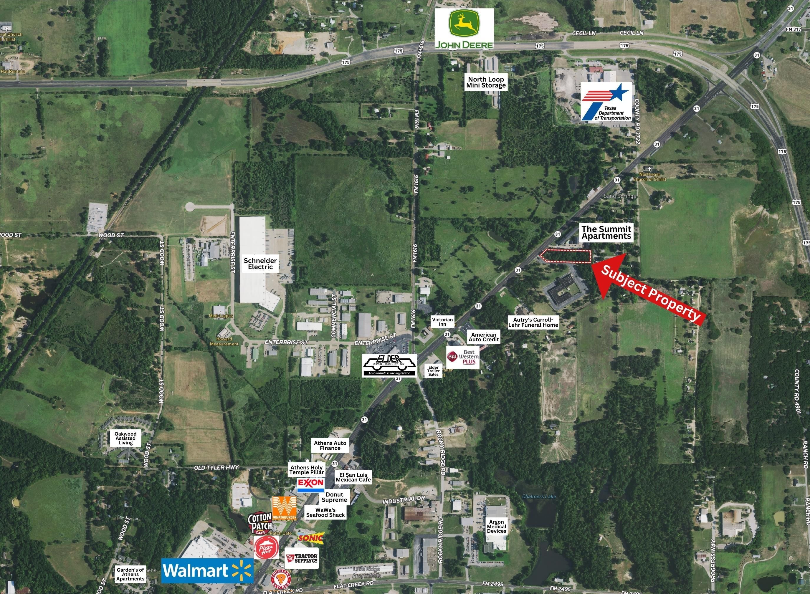 2 acres in Athens, TX, 75751 MLS 20263990