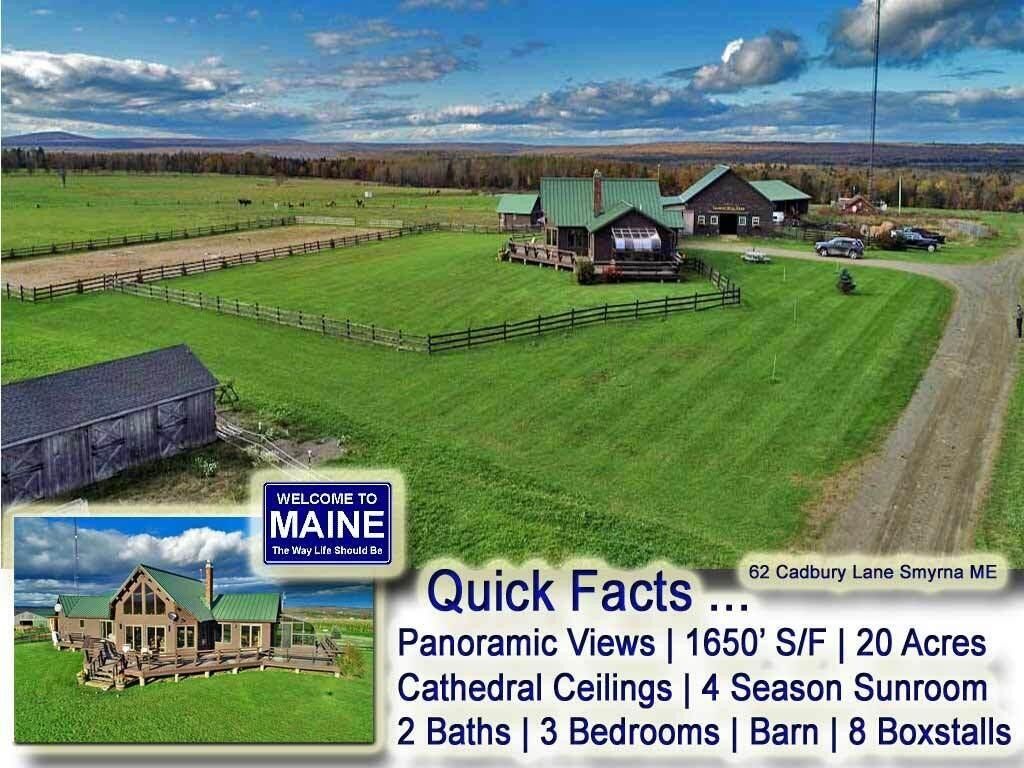 62 Cadbury Street, Hersey, ME 04780 MLS 1575253