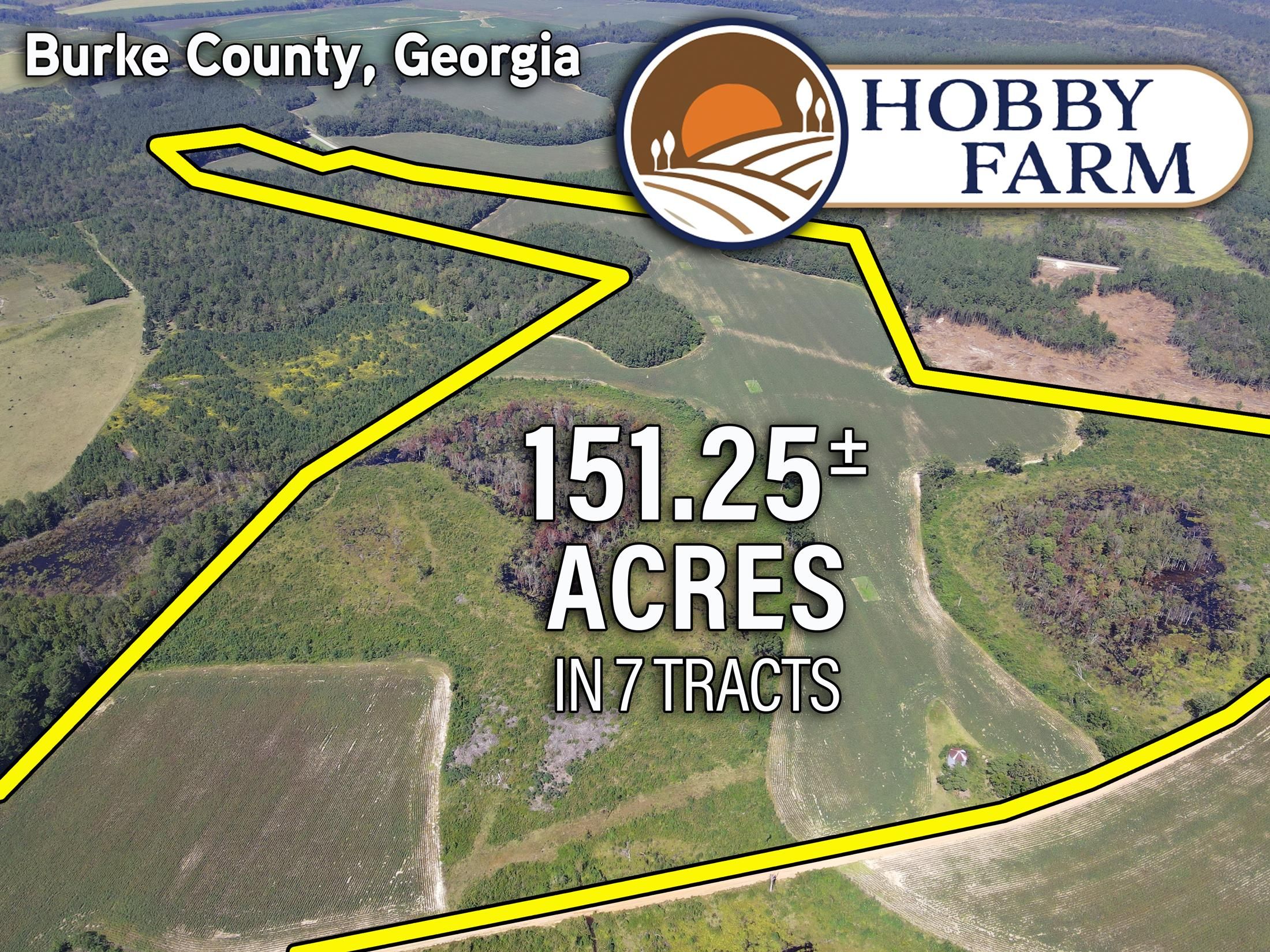 151.25 acres in Burke County,