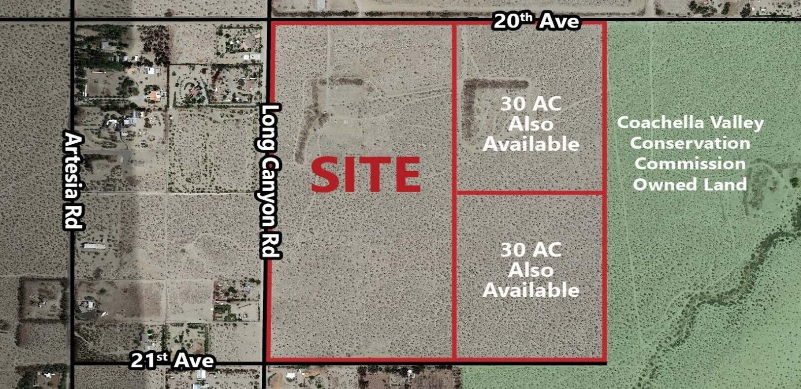 80 acres in Riverside County, California