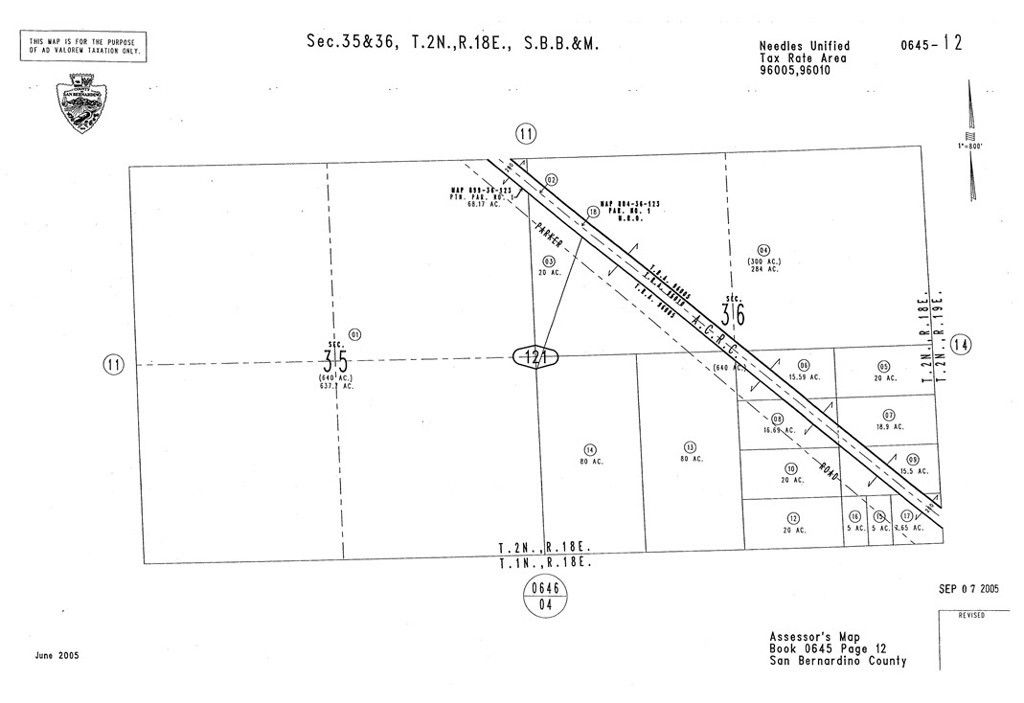80 acres in San Bernardino County, California