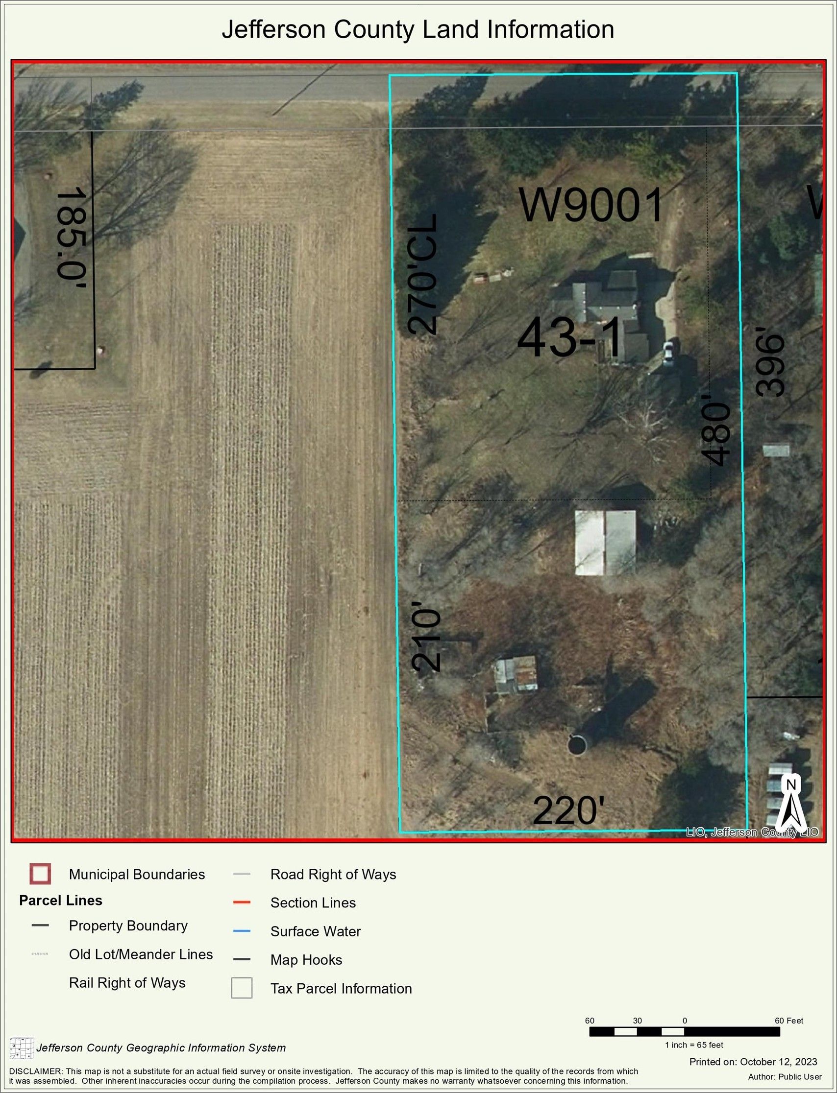 2.42 acres in Jefferson County, Wisconsin