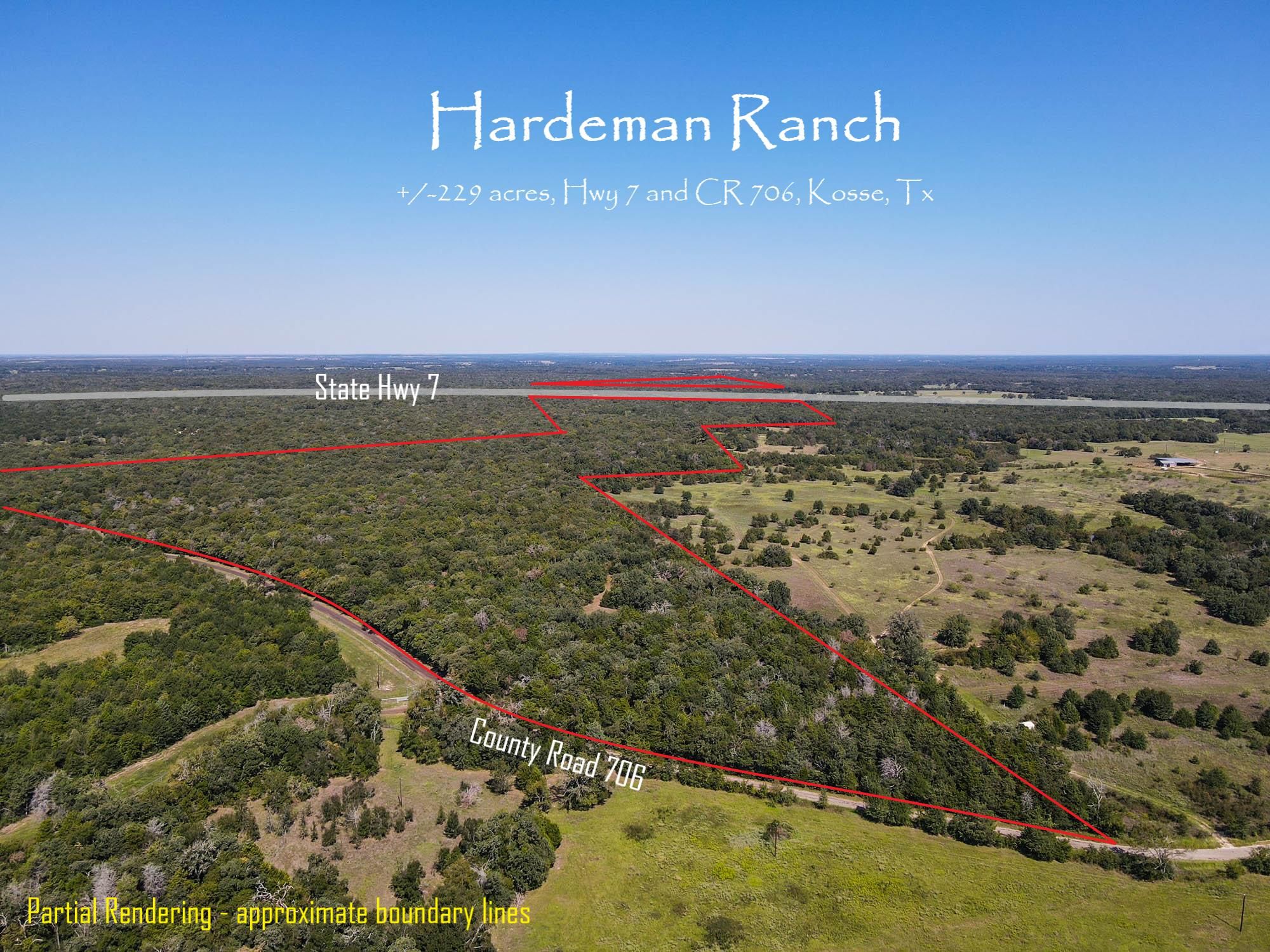 229.3 acres in Limestone County, Texas