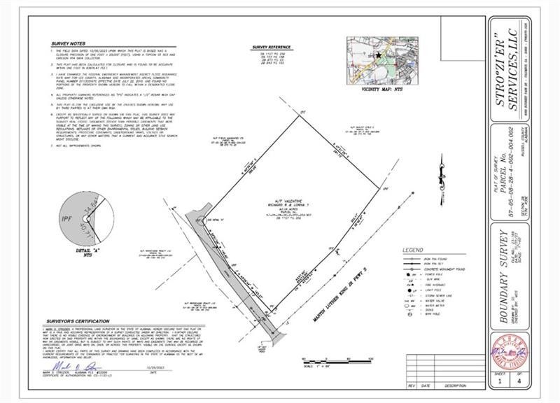 3 acres in Russell County, Alabama