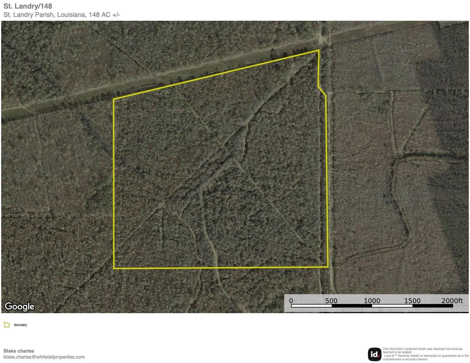 148 acres in Saint Landry Parish, Louisiana