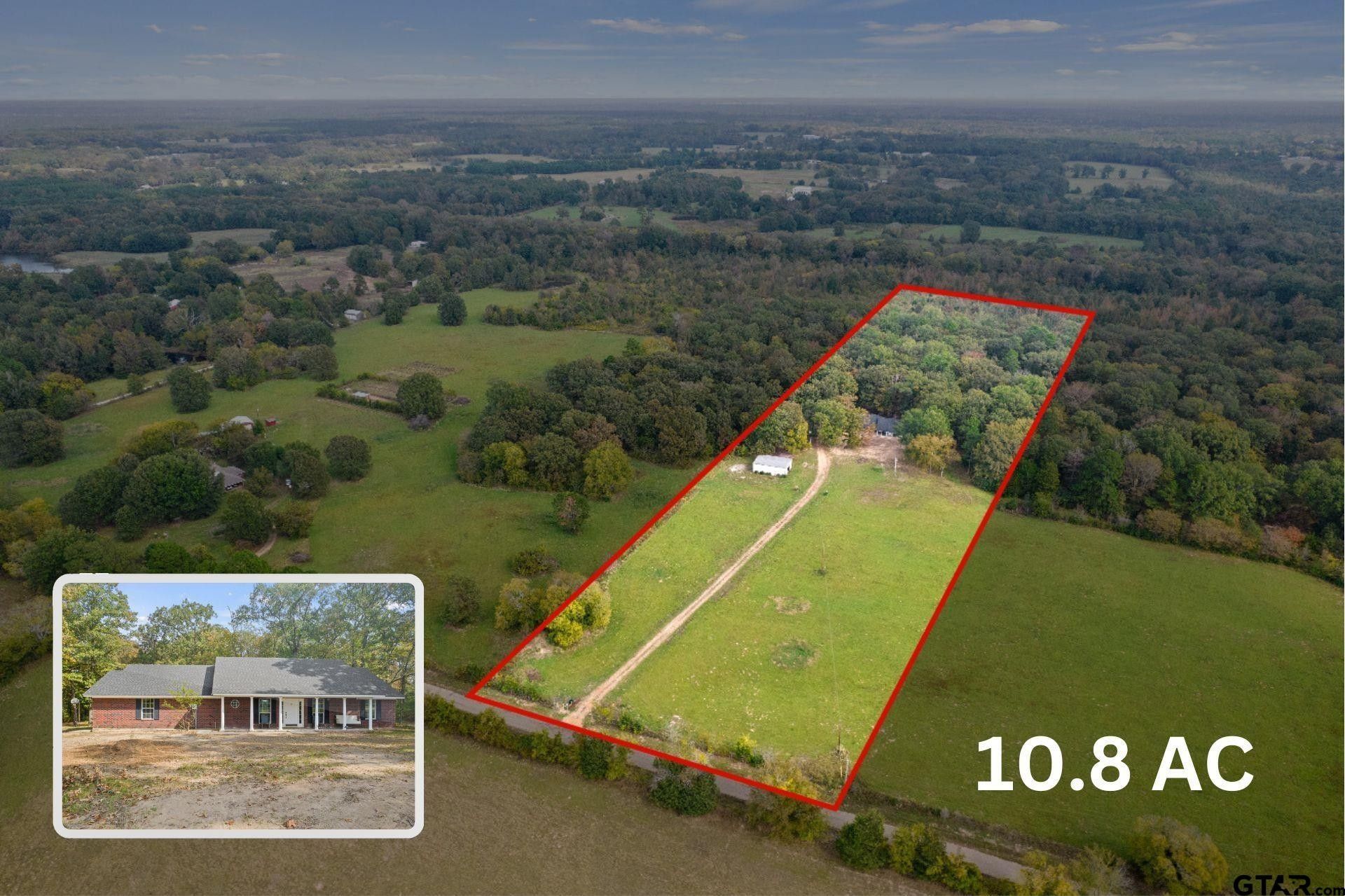 10.8 acres in Titus County, Texas