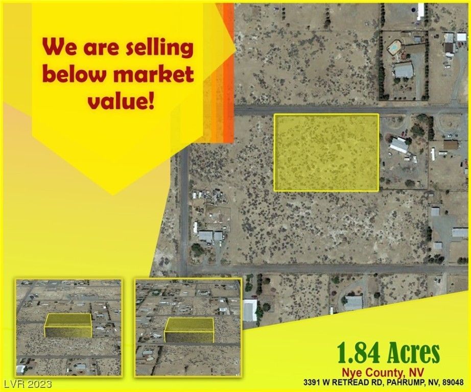 1.84 acres in Nye County, Nevada