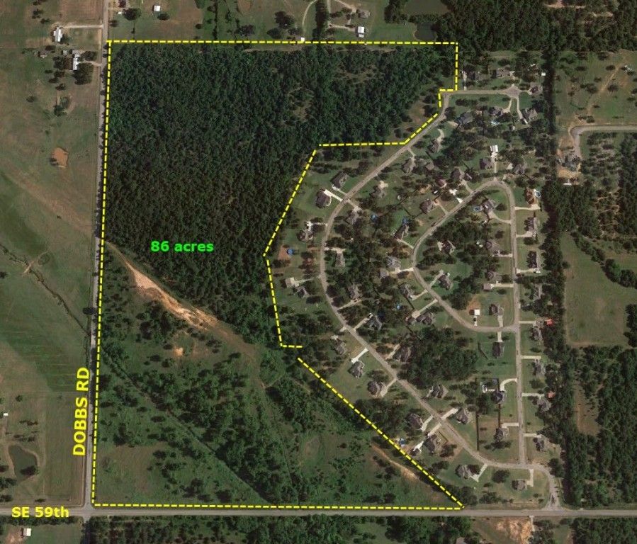 86 acres in Oklahoma County, Oklahoma