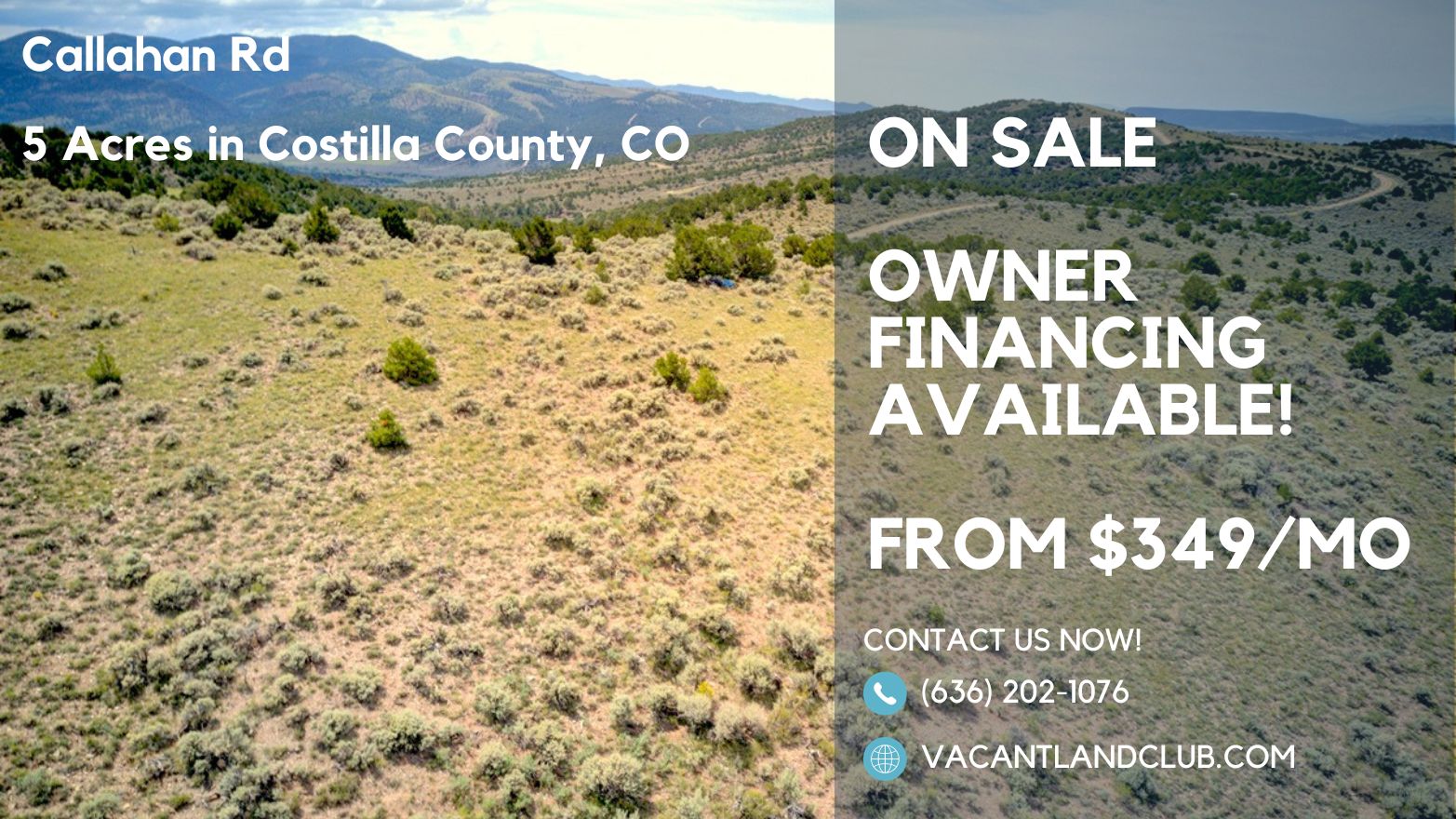 5 acres in Costilla County, Colorado