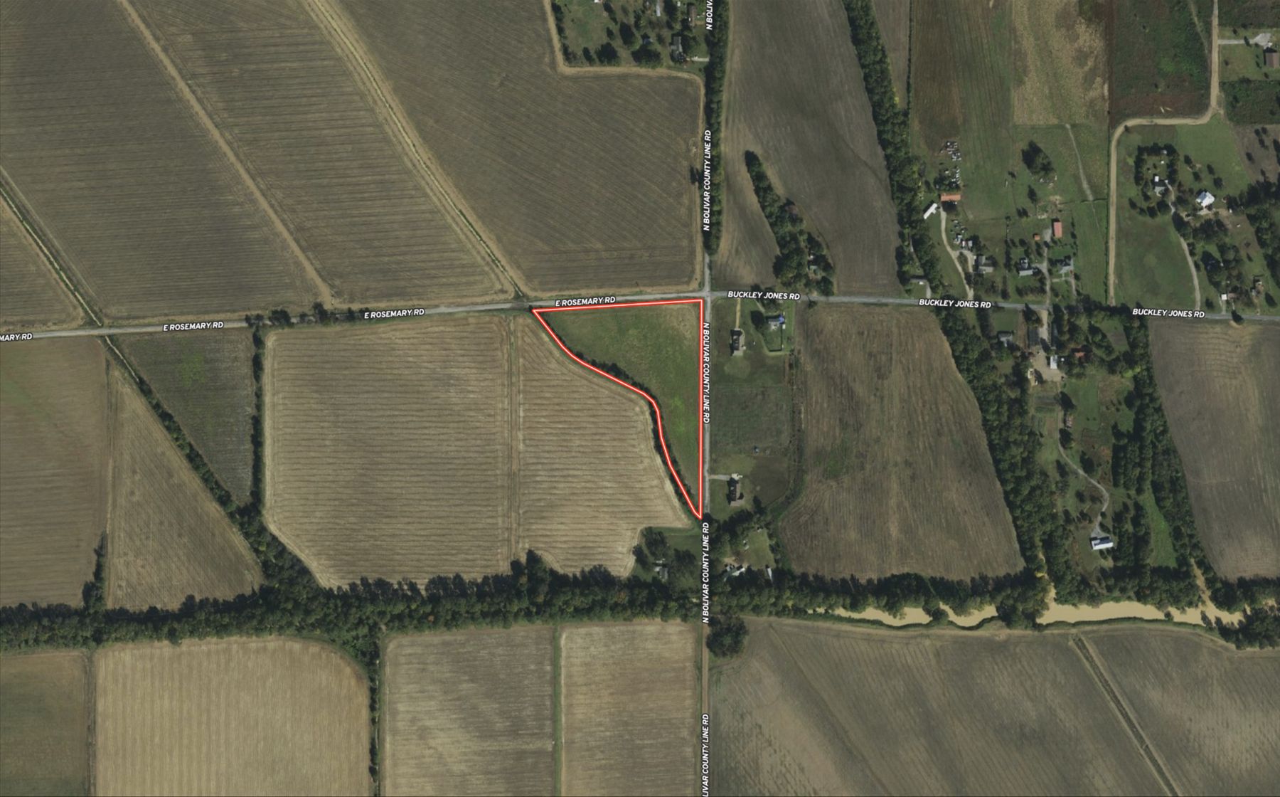 7.09 acres in Bolivar County, Mississippi