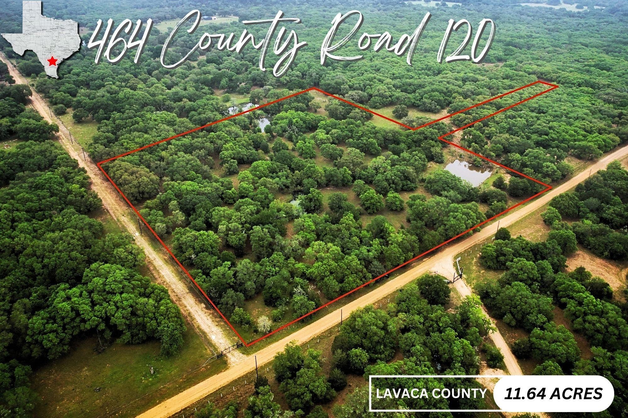 11.64 acres in Lavaca County, Texas