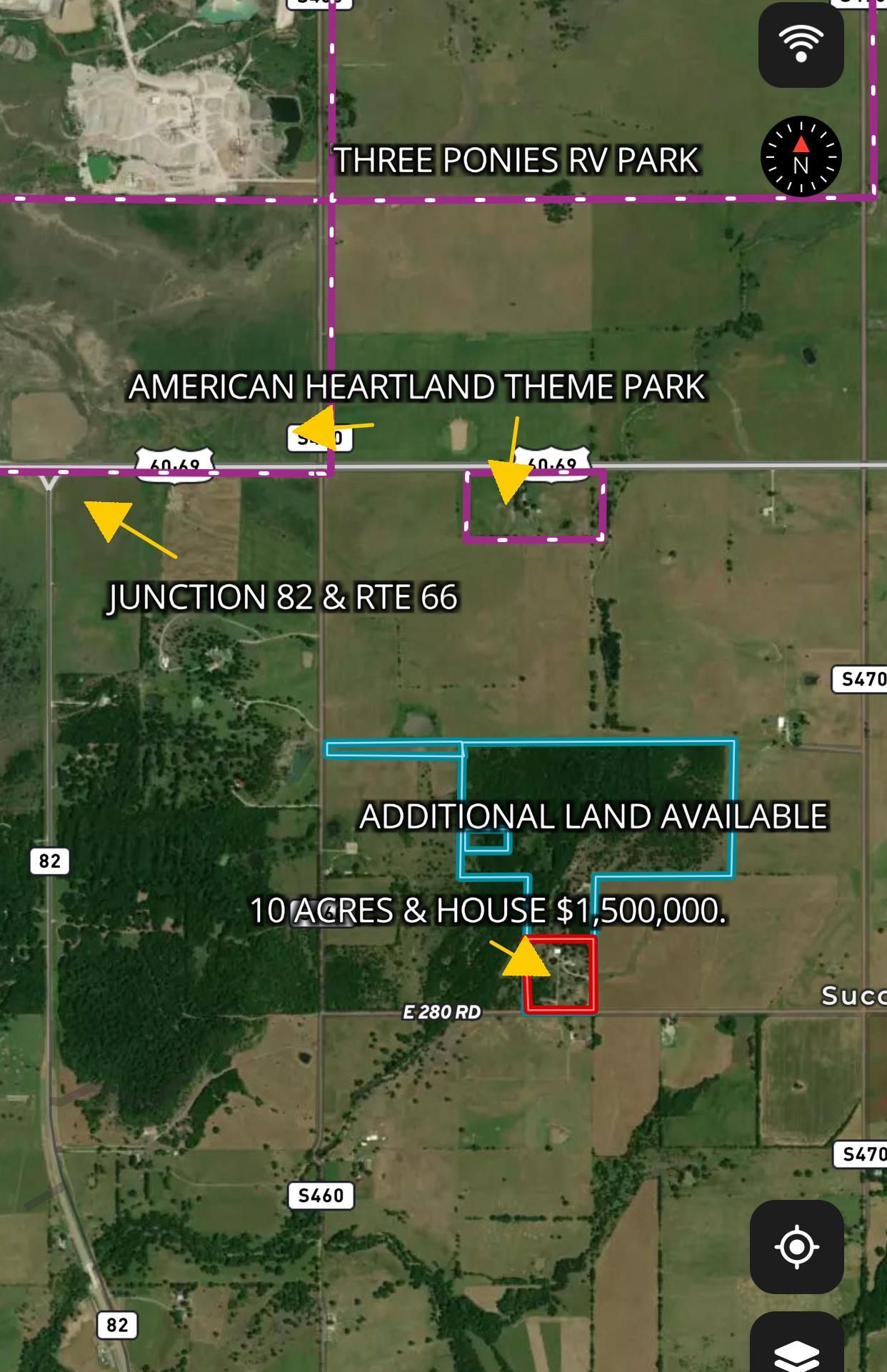 10 acres in Craig County, Oklahoma