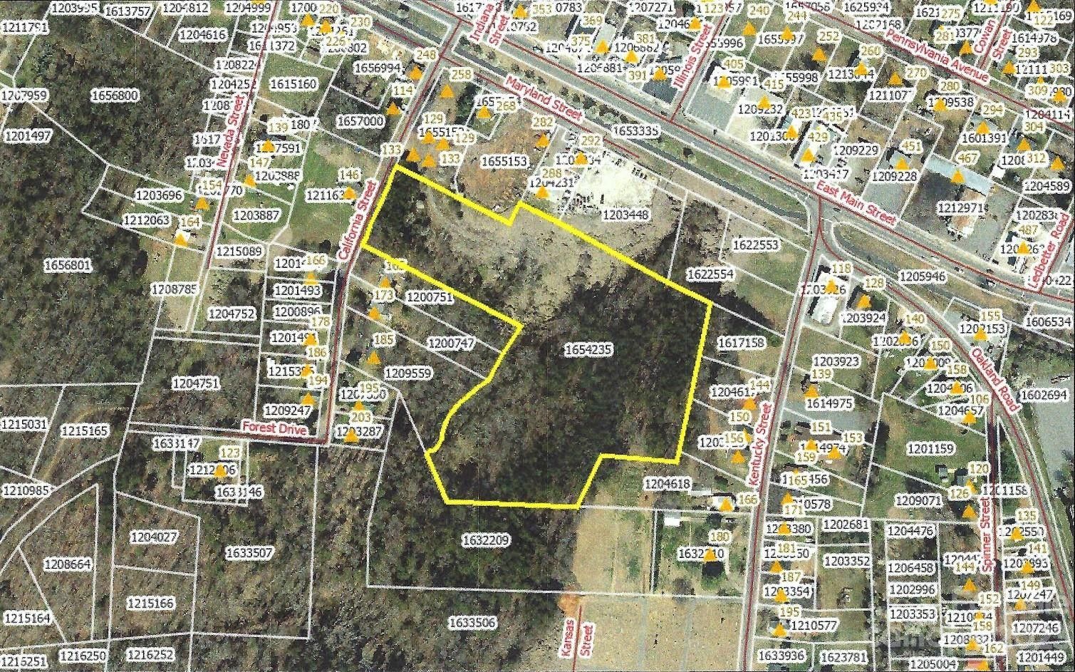 8.11 acres in Rutherford County, North Carolina