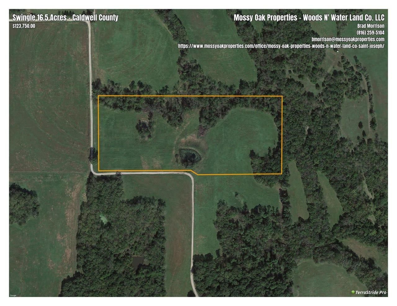 16.5 acres in Caldwell County, Missouri