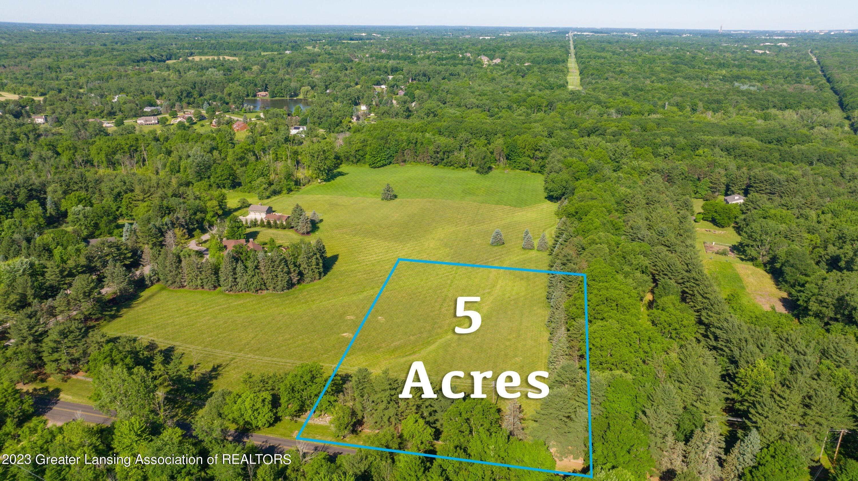 5 acres in Ingham County, Michigan