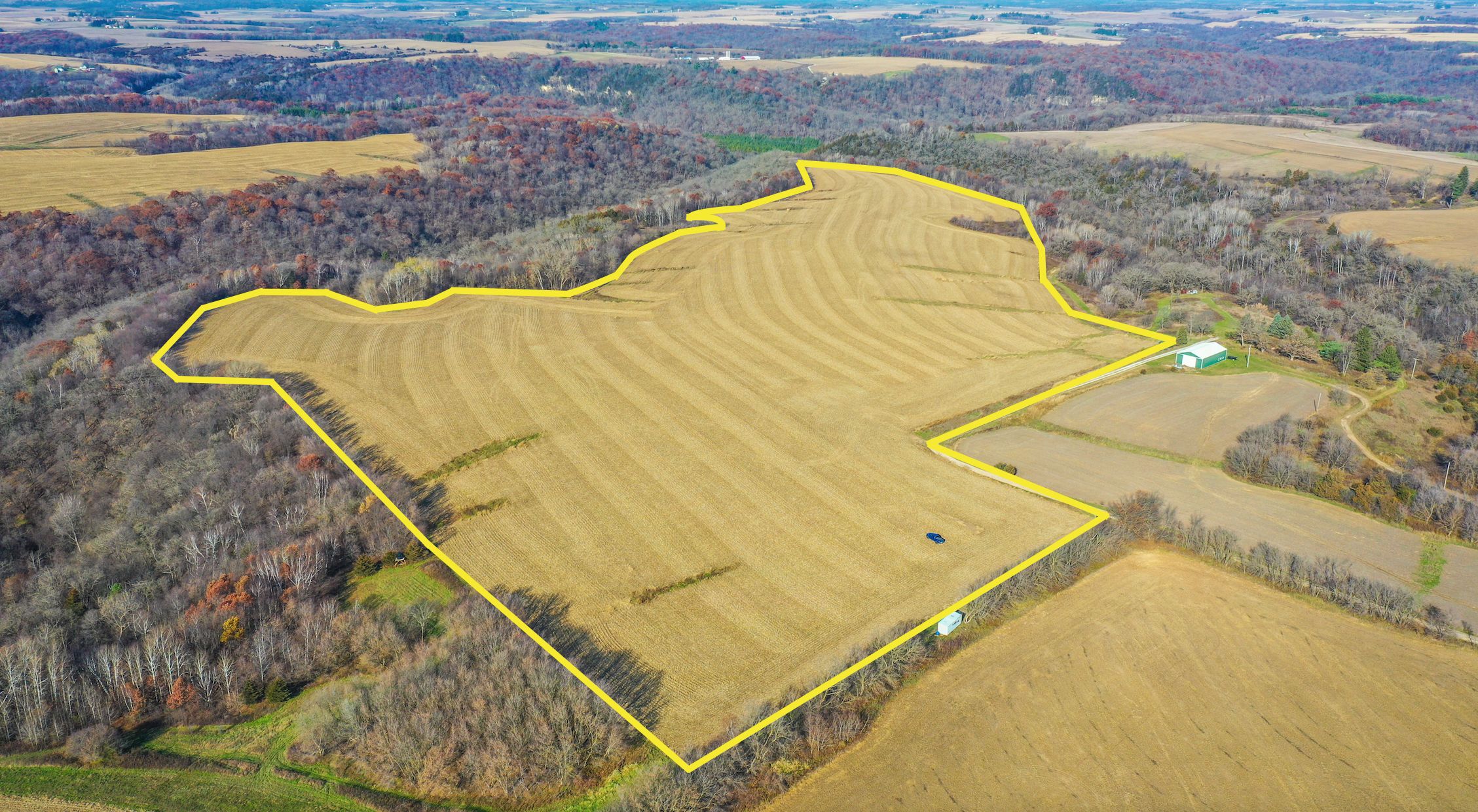 58.18 acres in Fillmore County, Minnesota