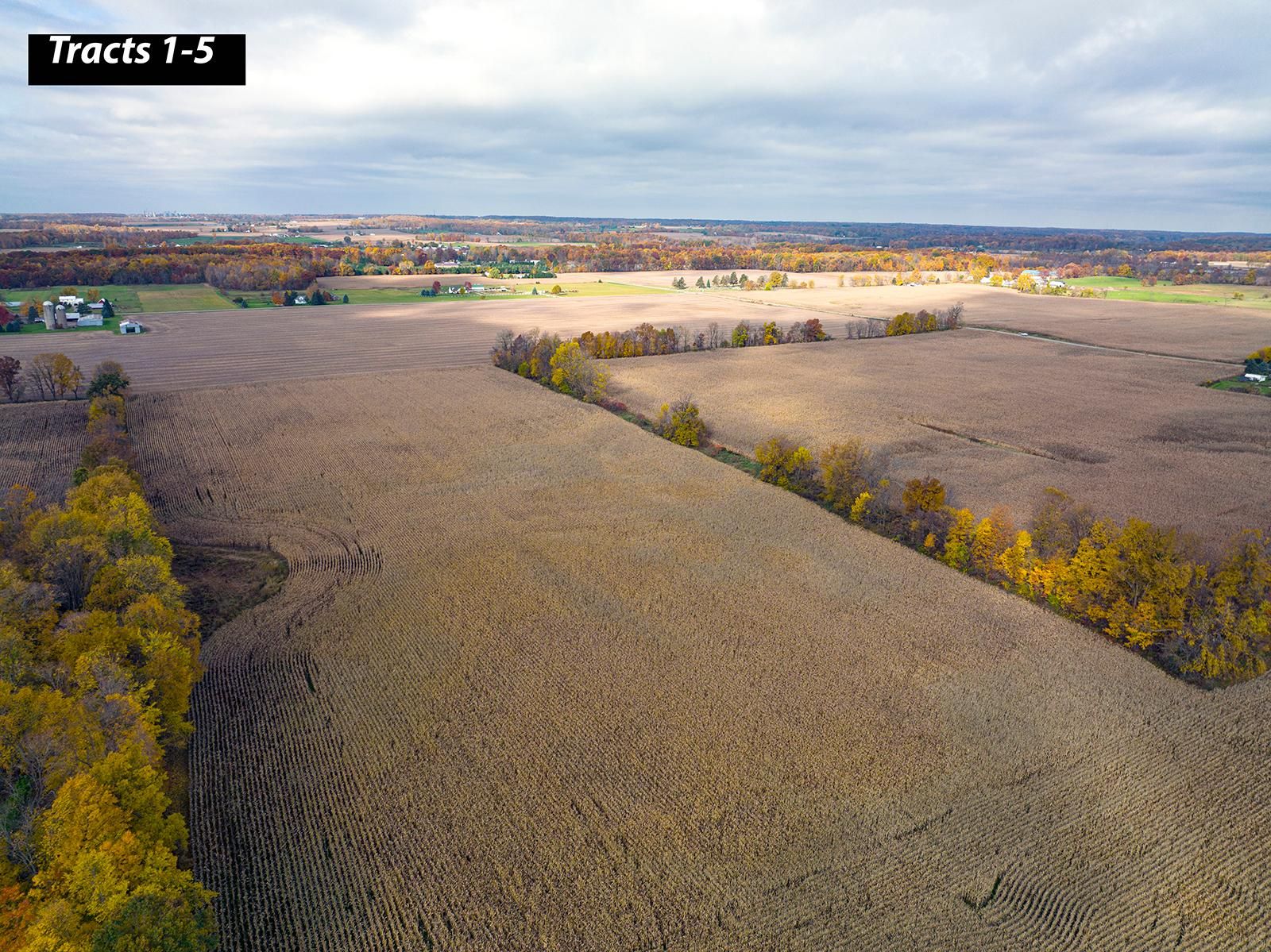 237 acres in Hillsdale County, Michigan