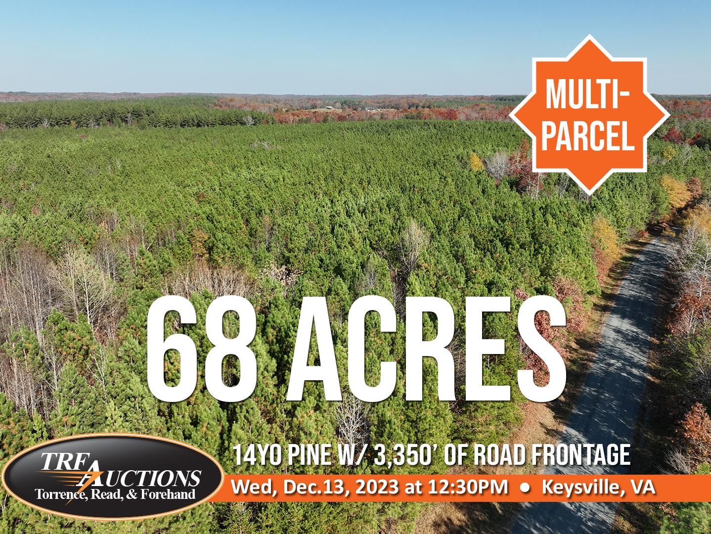 68 acres in Charlotte County, Virginia