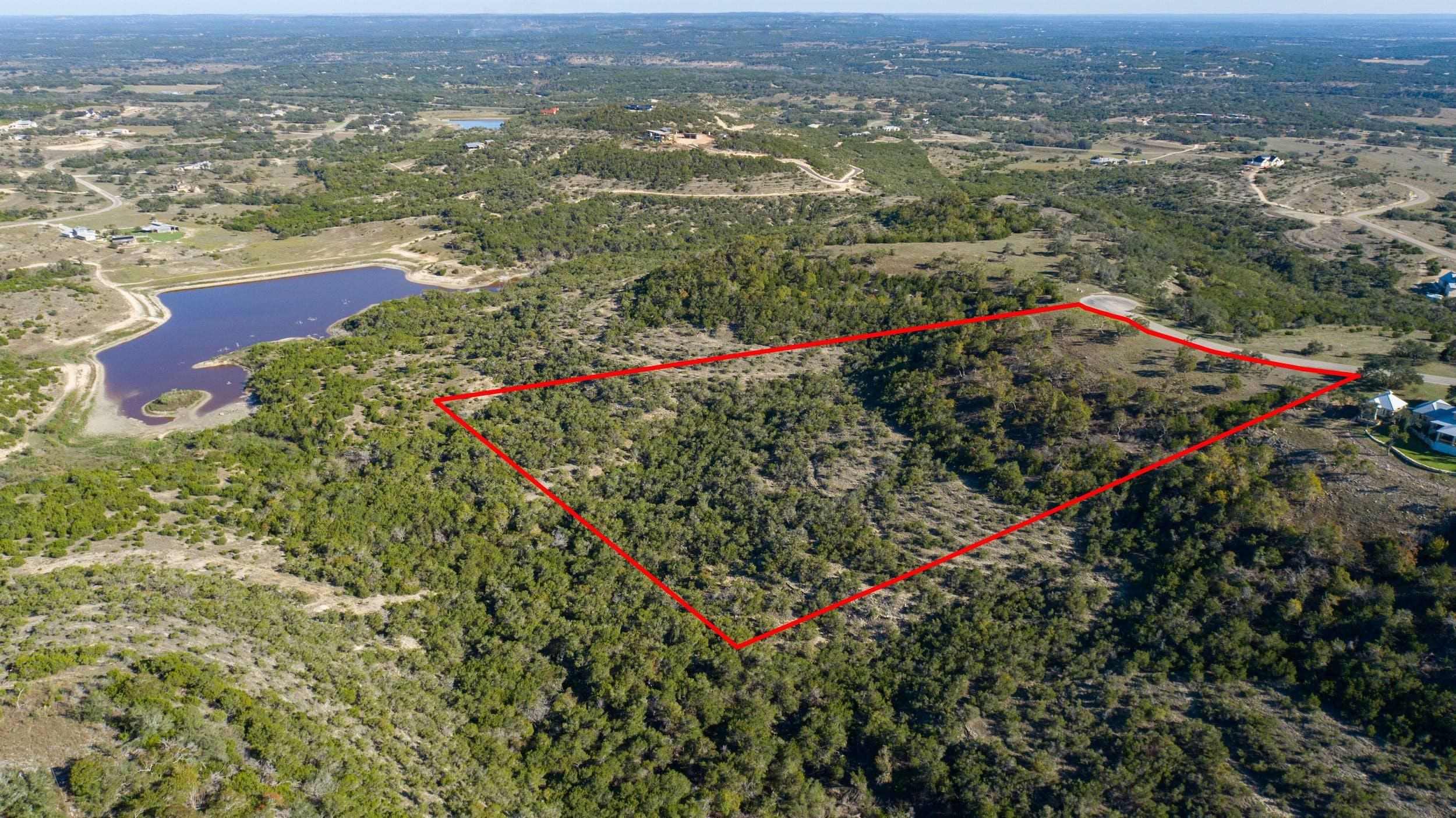 10.22 acres in Blanco County, Texas