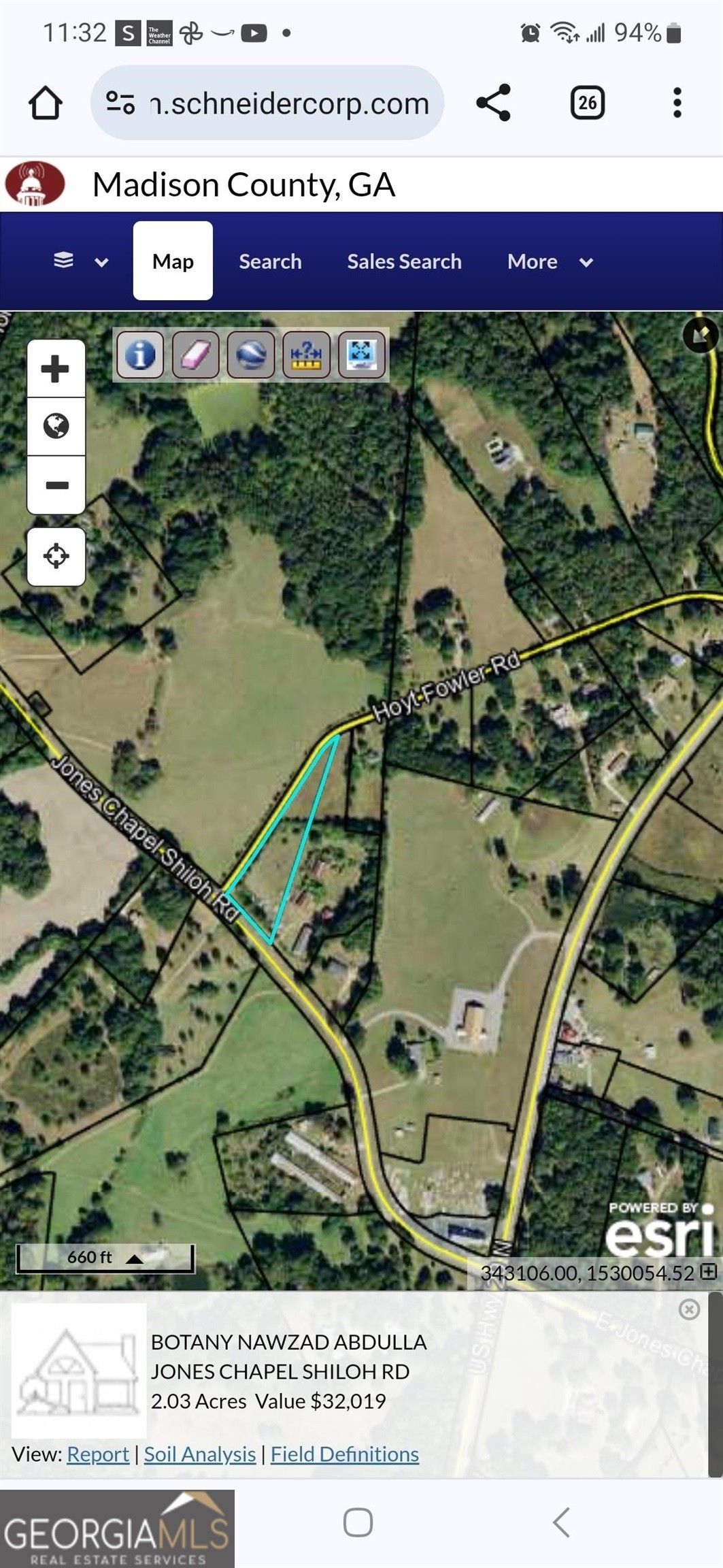 5.6 acres in Madison County,