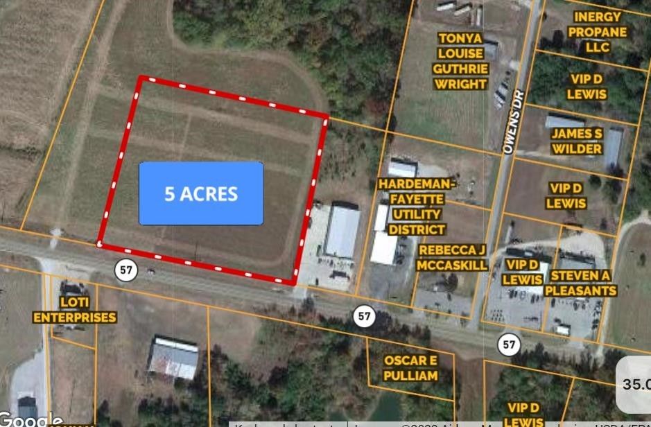 5 acres in Fayette County, Tennessee