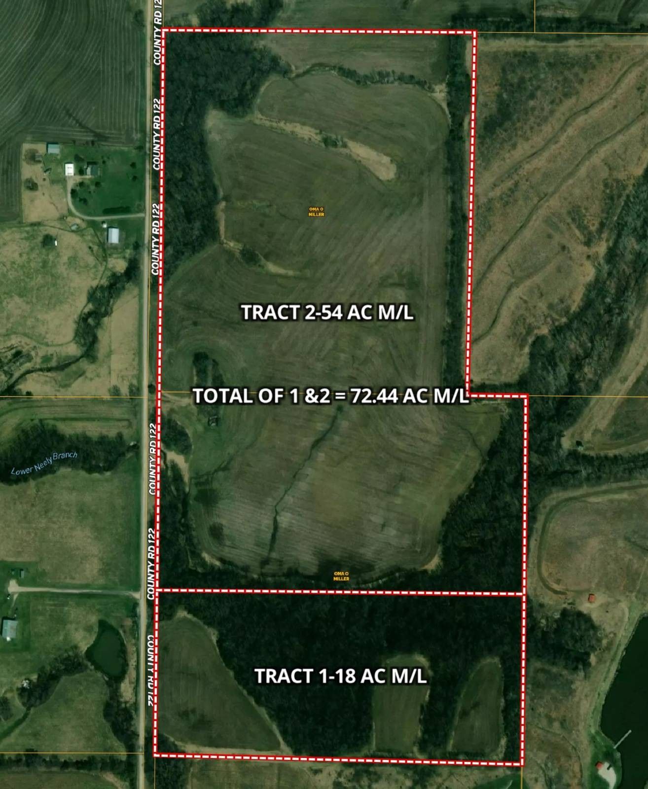 72 acres in Andrew County, Missouri