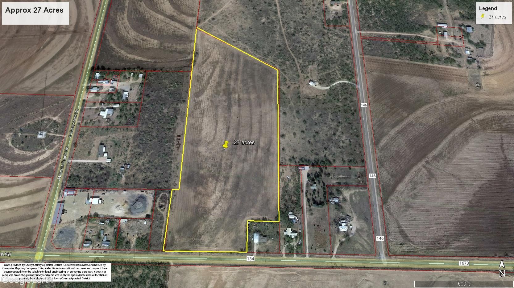 27.3 acres in Scurry County, Texas