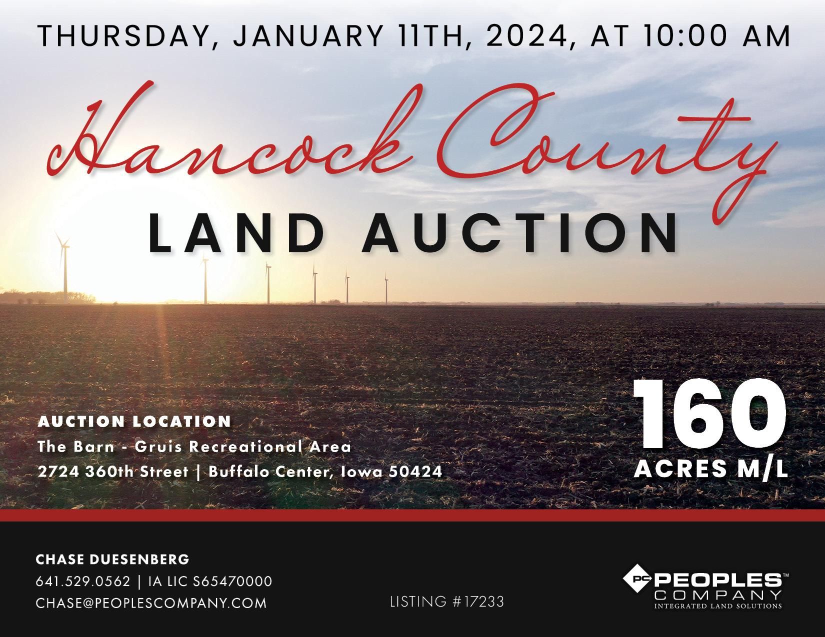 300th Street, Woden, IA 50484 MLS 685348