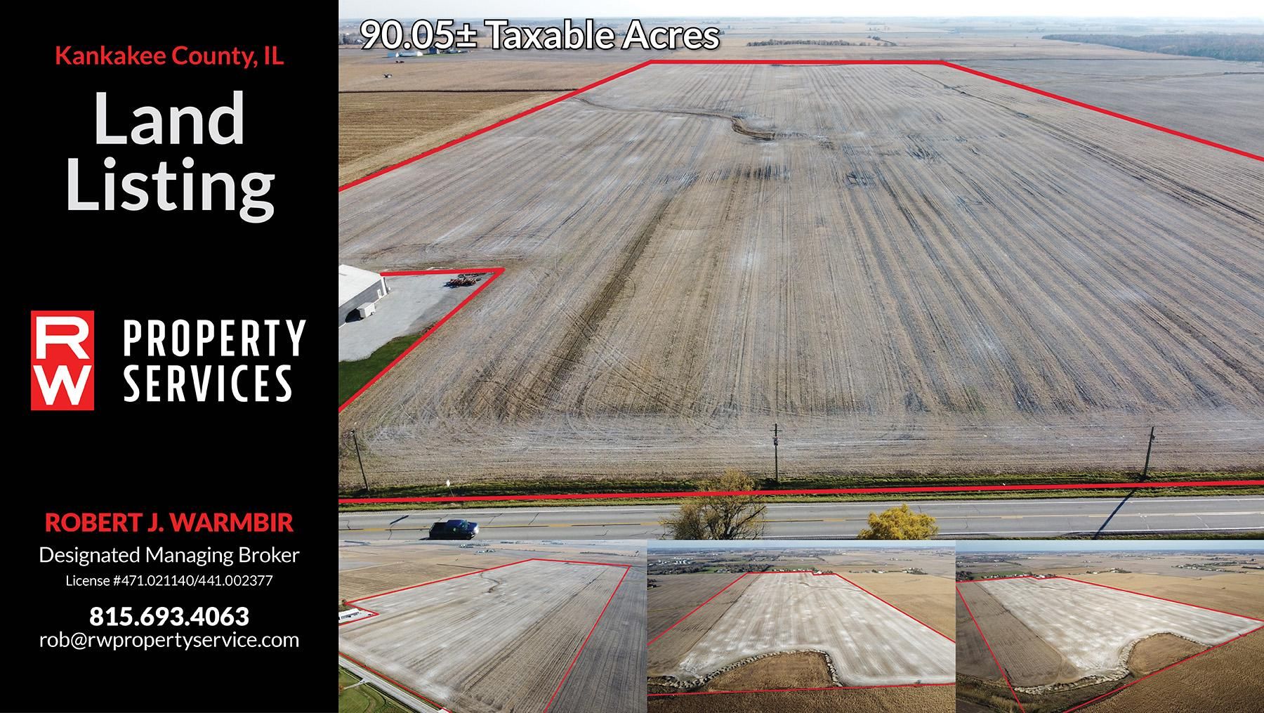 90.05 acres in Kankakee County, Illinois